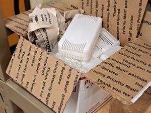 lot 274 image: Lot of (8) Plastic Dispenser Boxes