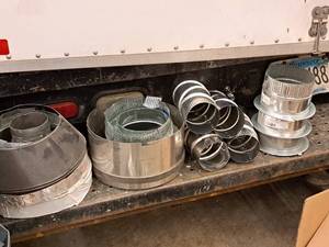 lot 291 image: Lot of  Misc. Ducting Sections