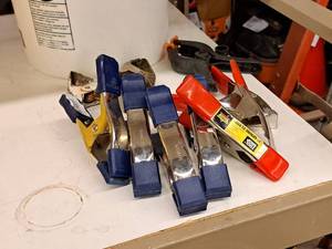 lot 345 image: Lot of (10) Spring Hand Clamps