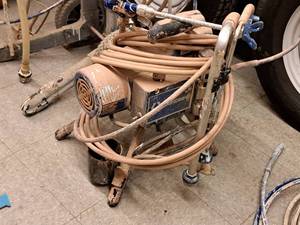 lot 395 image: Graco Ultimate NOVA Smartcontrol Paint Sprayer with Hose, Wand and Spray Gun