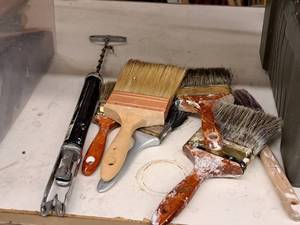 lot 426 image: Project Select Roller & Paint Brush Cleaner, Assorted Paint Brushes