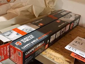 lot 453 image: Lot of (2 Boxes) Surface Shields Carpet Shield Self-Adhesive Film 36x200
