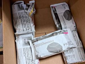 lot 477 image: Lot of (6) 3M Organic Vapor Cartridges  P100 Filter 2-pack