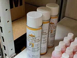 lot 490 image: Lot of (3) Chemsafe Ram-Tack Spray Adhesive