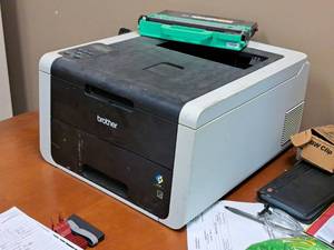 lot 581 image: Brother WiFi Printer HL-3170CDW
