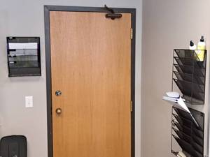 lot 641 image: Lot of (3) Metal Wall-mount Folder Organizers
