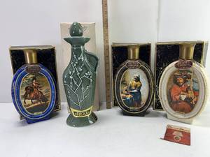 lot 75 image: BEAMS DECANTER LOT
