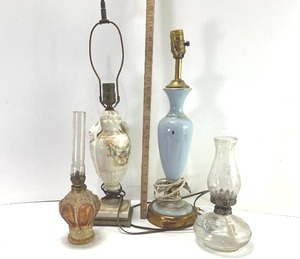 lot 45 image: LAMPS OIL AND ELECTRICAL