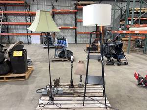 lot 136 image: Old Lamps