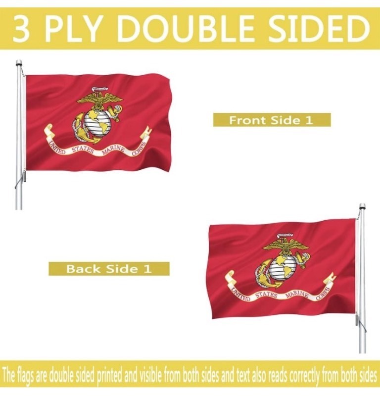 lot 2020 image: United States Marine Corps Flag