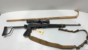 lot 144 image: Ruger 1022 w Folding Stock