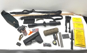 lot 387 image: AR parts