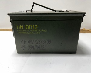 lot 392 image: Steel Ammo Can