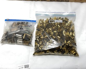 lot 395 image: Reloading Brass