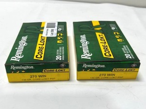 lot 398 image: Remington 270 Win. Ammunition