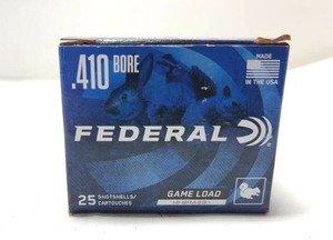 lot 408 image: Federal 410 3 Shotgun Shells