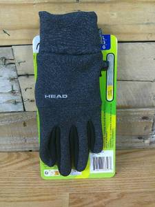 HEAD Mens Ultrafit Touchscreen Running Gloves-Gray