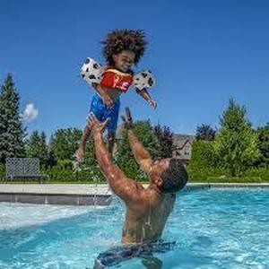 SwimWays Sea Squirts Swim Trainer Life Jacket - PAW Patrol Marshall