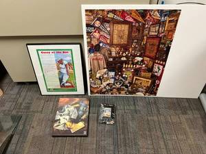 lot 345 image: Baseball Artwork