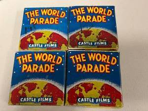 lot 348 image: Castle Films The World Parade 8MM Tapes