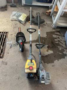 lot 118 image: Weedeaters & Hedge Trimmer