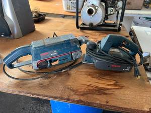 lot 121 image: Bosch Sander & Planer