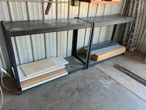 lot 152 image: 2 Whalen Storage Shelving Units 18 x 48 Each