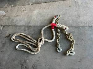 lot 170 image: Tow Rope & Chain