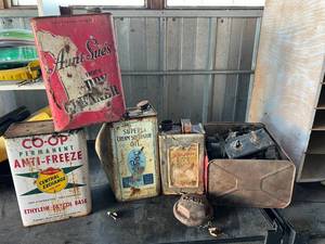 lot 187 image: Vintage Cans & Contents (cans cut)