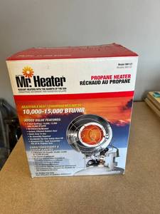 lot 212 image: NIB Mr Heater Propane Heater
