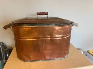 lot 237 image: Vintage Copper Boiler