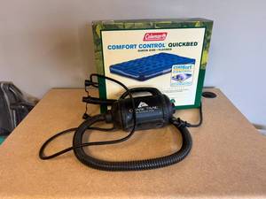 lot 238 image: Queen Size Air Bed & Pump