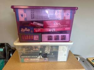 lot 239 image: 2 Totes of Games