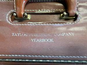 lot 245 image: 2 Old Taylor Yearbook Carry Cases