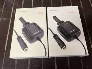 lot 274 image: 2 NIB Brookstone 12 Volt Car Starters