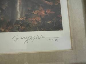 lot 294 image: Gary Miller R.F.D. Framed Artwork 261000