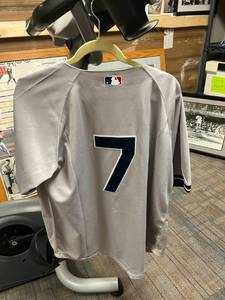 lot 307 image: Mickey Mantle NY Yankees Jersey Size 48
