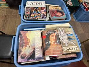 lot 410 image: 2 Totes of Books