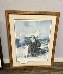 lot 459 image: Gary Miller Mountain Pals Artist Proof # 3