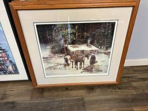 lot 462 image: Gary Miller Mountain Pals 4 Artist Proof # 3