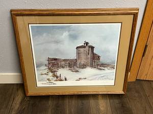 lot 467 image: Gary Miller Old Silo Artist Proof #3