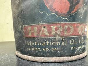 lot 549 image: RARE International Hard Oil Can Minot ND