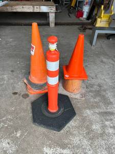 lot 589 image: Safety Cones