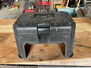 lot 599 image: Step StoolToolbox & Contents