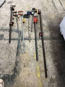 lot 616 image: Long Clamps