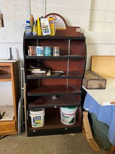 lot 646 image: Cabinet & Everything on It