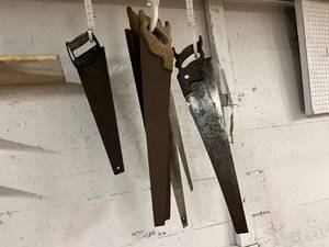 lot 754 image: Hand Saws