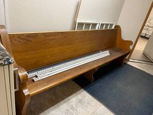 lot 742 image: Church Pew
