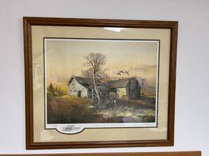 lot 823 image: Gary Miller Sunrise Artist Proof 320 28 x 34