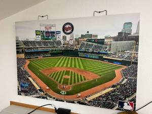 lot 825 image: MN Twins Target Field Artwork 22 x 33